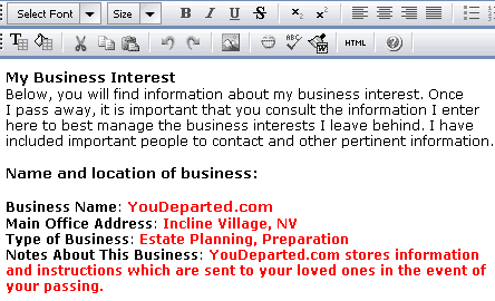 YouDeparted - Your Member Home