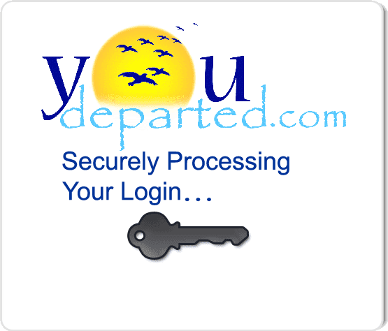 Securely processing your login animation.